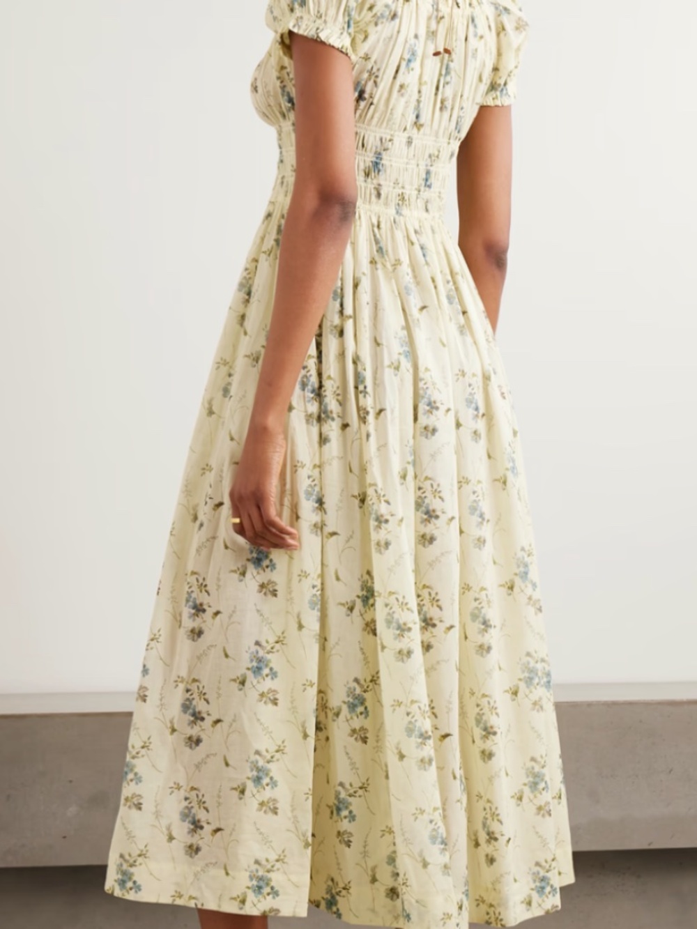 Doen Ashlynn Dress - Sunshine Prairie Rose - Picture 4 of 5